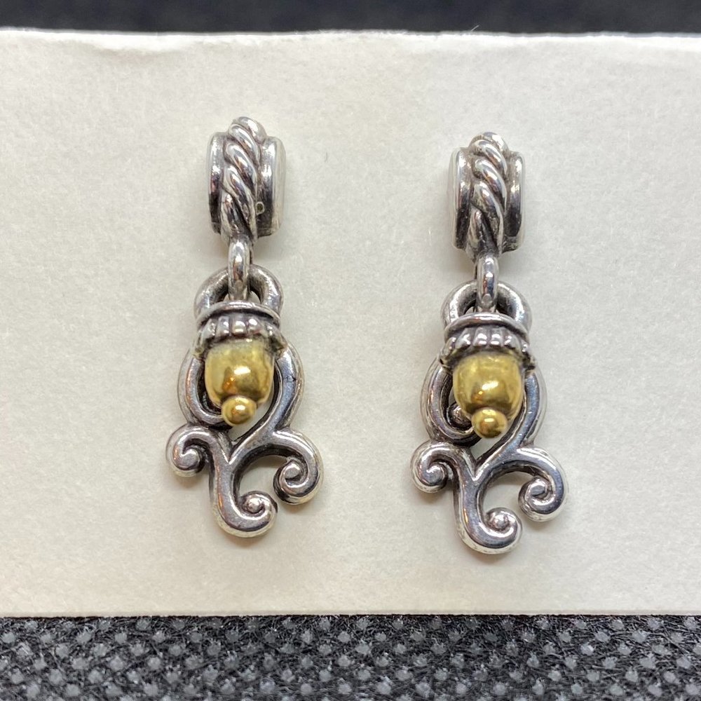 Brighton two-toned earrings